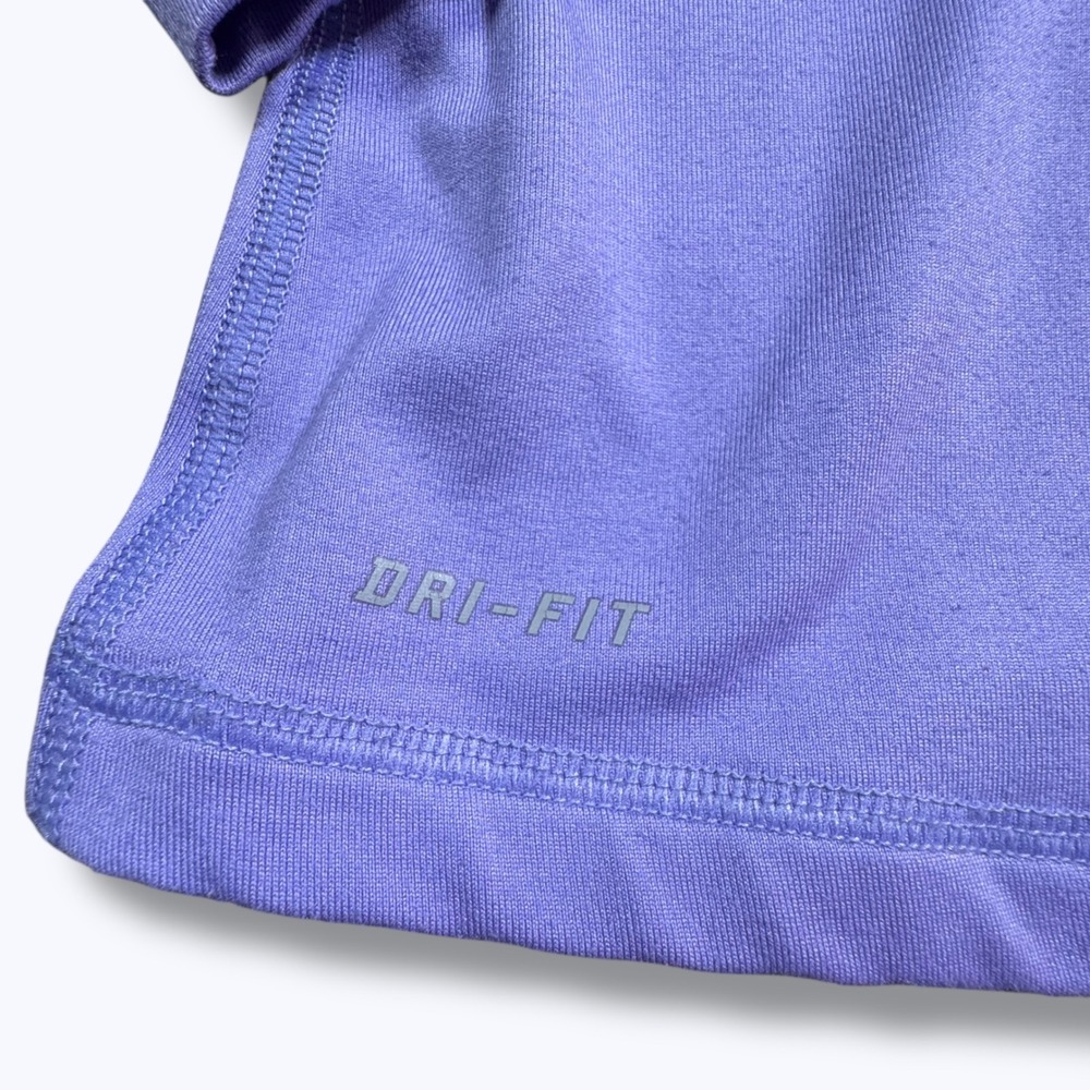 Nike Pro Dri-Fit Funnel Neck Hoodie Purple Womens S Athleisure Gorpcore Sporty - Picture 8 of 11